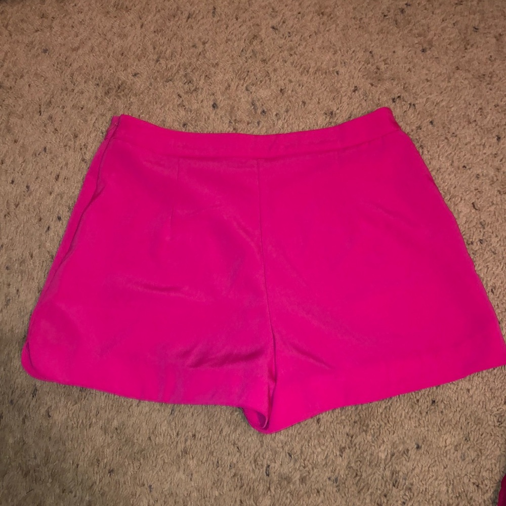 Pink shorts